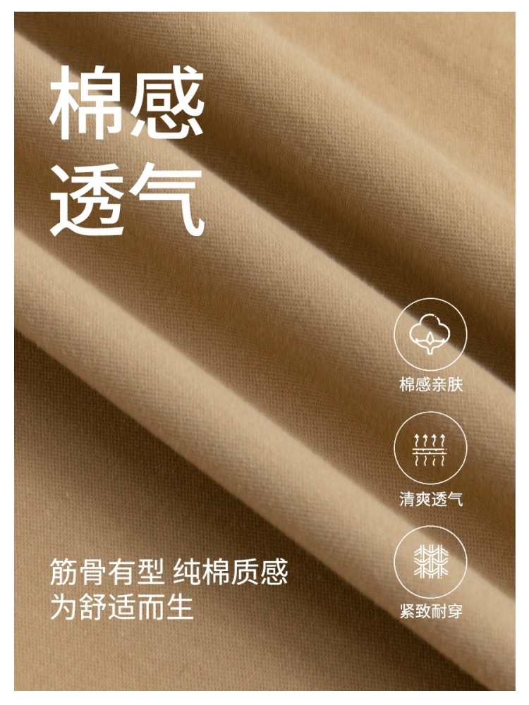 西果春夏高腰纯棉阔腿裤26327·绿色加长
