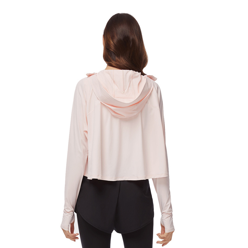 蕉下冰薄系列披肩防晒服·冰雾粉