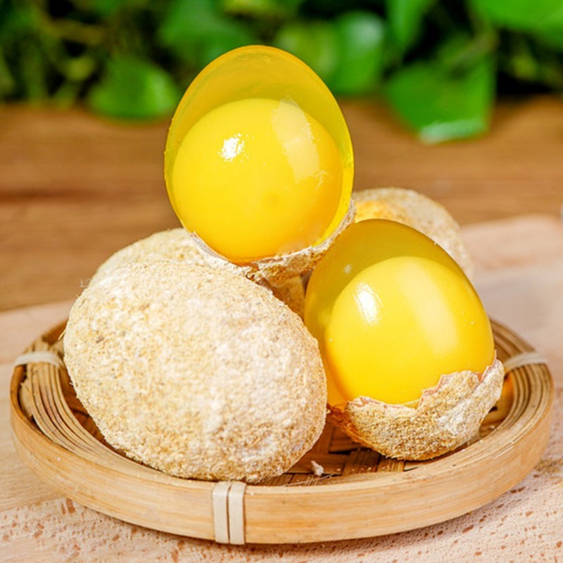 【家乡特产】20枚鸡蛋变蛋 农家手工自制松花蛋皮蛋糖心鸡蛋