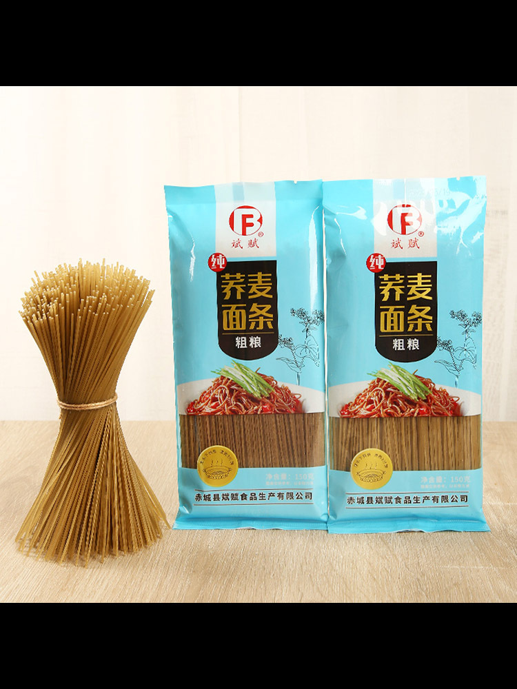 赤城特产】纯荞麦面条150g*10袋