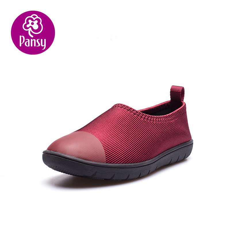 【限时秒杀】日本品牌Pansy 盼洁女士轻便休闲鞋2100·酒红色