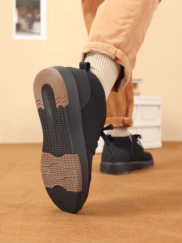 日本品牌Pansy男士中帮靴·黑色