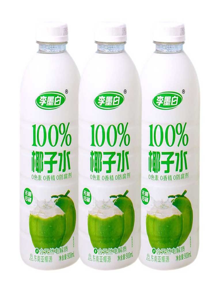100 %椰子汁900ml*4瓶