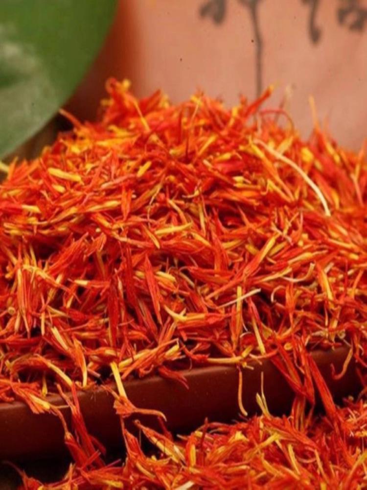 四川川红花 100g*3罐 干货 泡水泡茶 喝红花正品无硫川红花