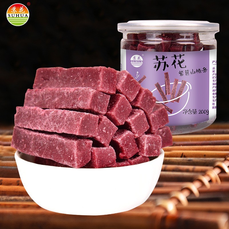 苏花紫葚桑葚山楂条200g*6罐·休闲零食