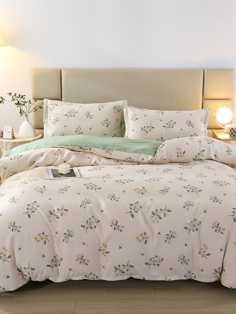 【合众精选】悠梦家居  韵味江南四件套200*230CM YJ8-012·花香满园