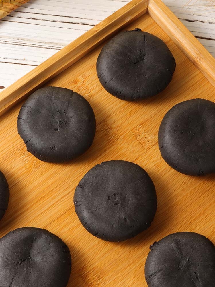 【无蔗糖】五黑桑葚紫米饼250克*5袋