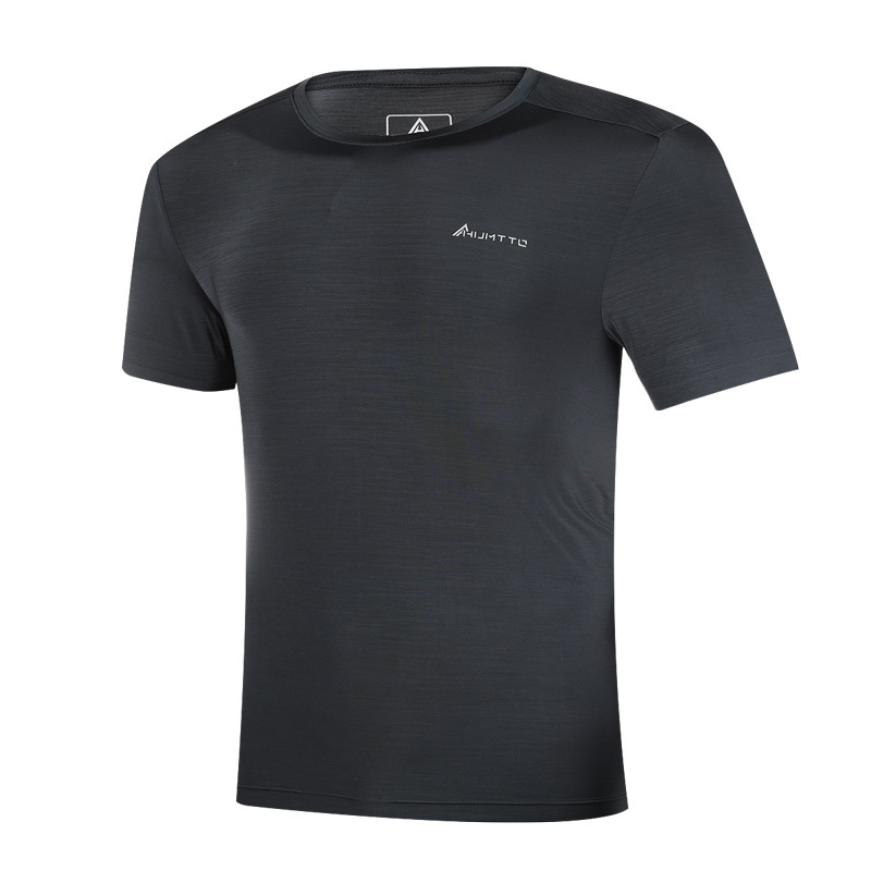 悍途休闲运动时尚情侣款t恤22129·男款-黑灰色