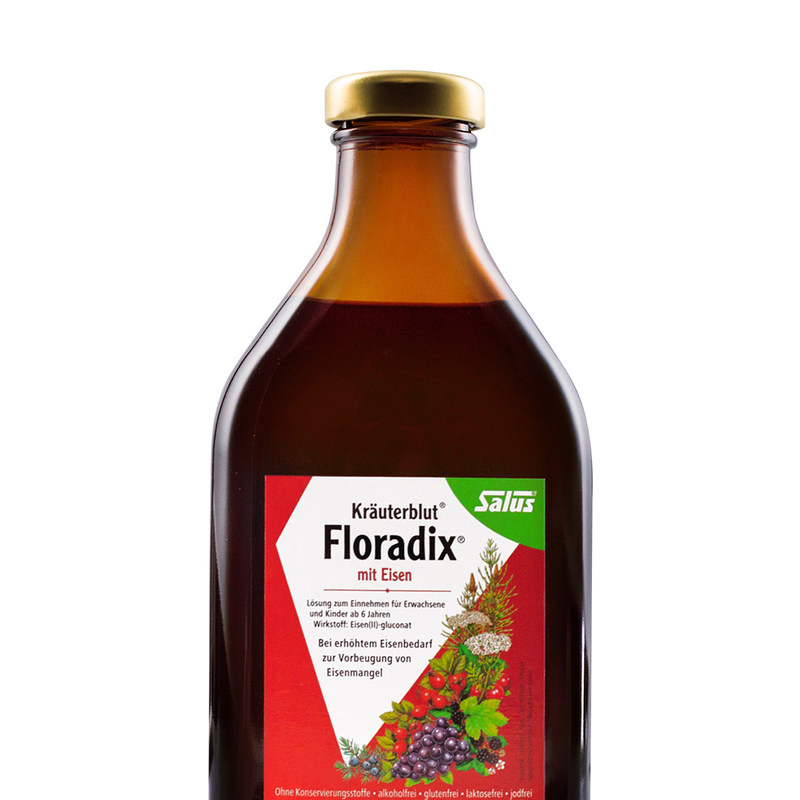 Floradix 铁元补铁口服液 250ml*2瓶