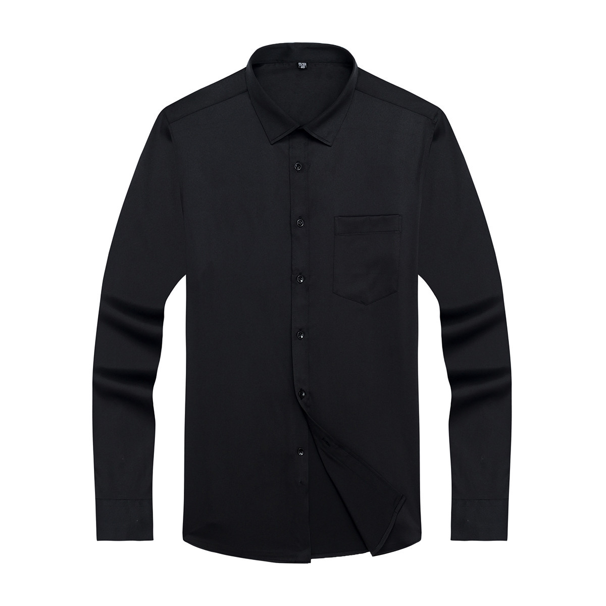 大红鹰 长袖衬衫ps18·黑色