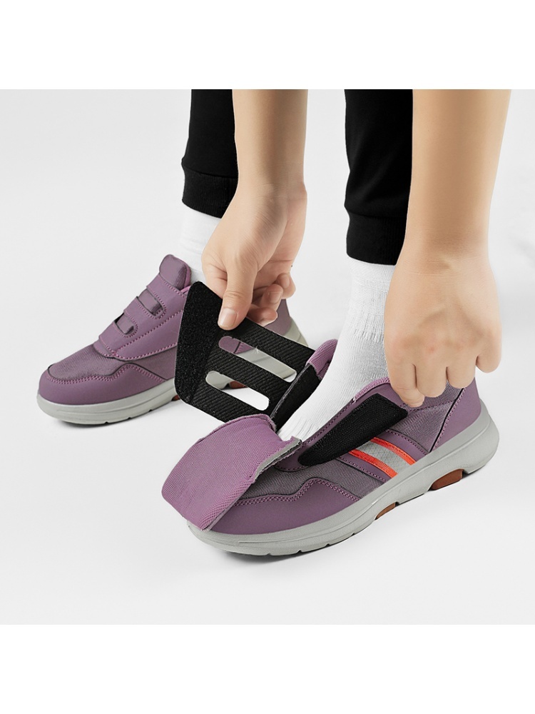 英国EUK石墨烯足弓支撑舒适加宽机能鞋（男女款）·紫色