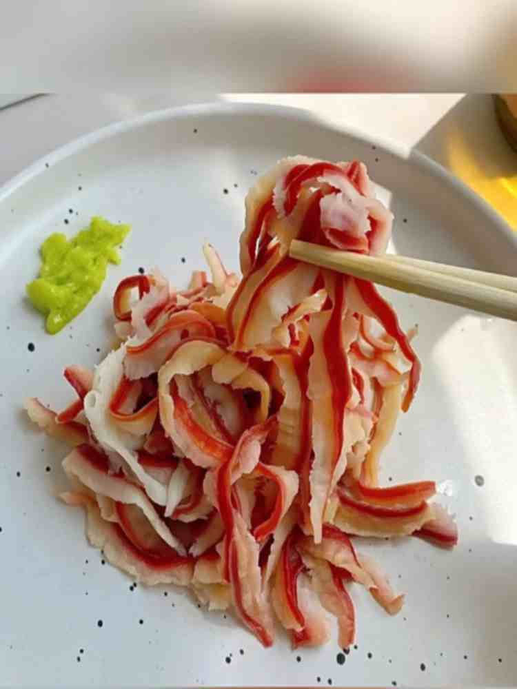 北极贝裙边 500g*2盒 速冻冷冻 北极贝裙边丝 刺身料理