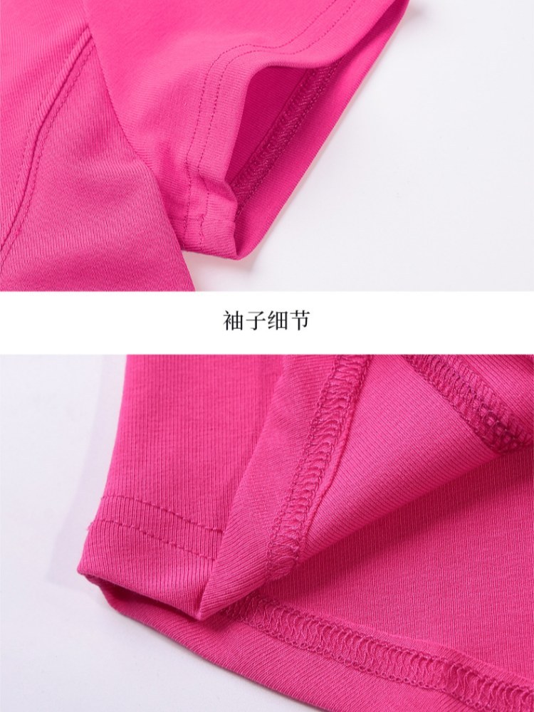 【92精梳棉】轩凌子POLO领短款收腰T恤XS82420040·深灰色