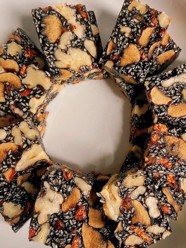 【到手18袋】核桃阿胶糕50g*18袋 软糯醇香 微甜有嚼劲 