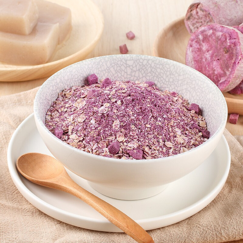 阳平紫薯魔芋代餐粉450g*2袋  营养早餐代餐粉