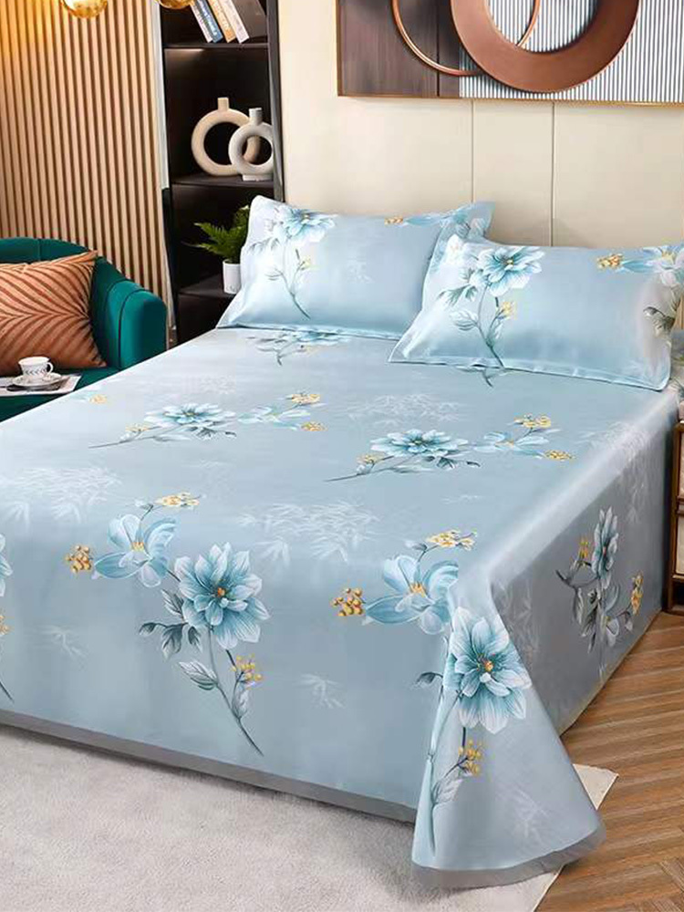 悠梦 凉感冰丝软席三件套230*250cm 花韵依然YX-13110