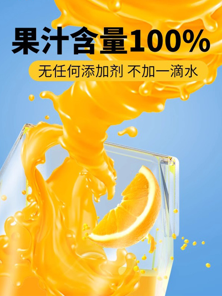 版纳雨林 NFC鲜榨果汁200ml*10盒·苹果汁