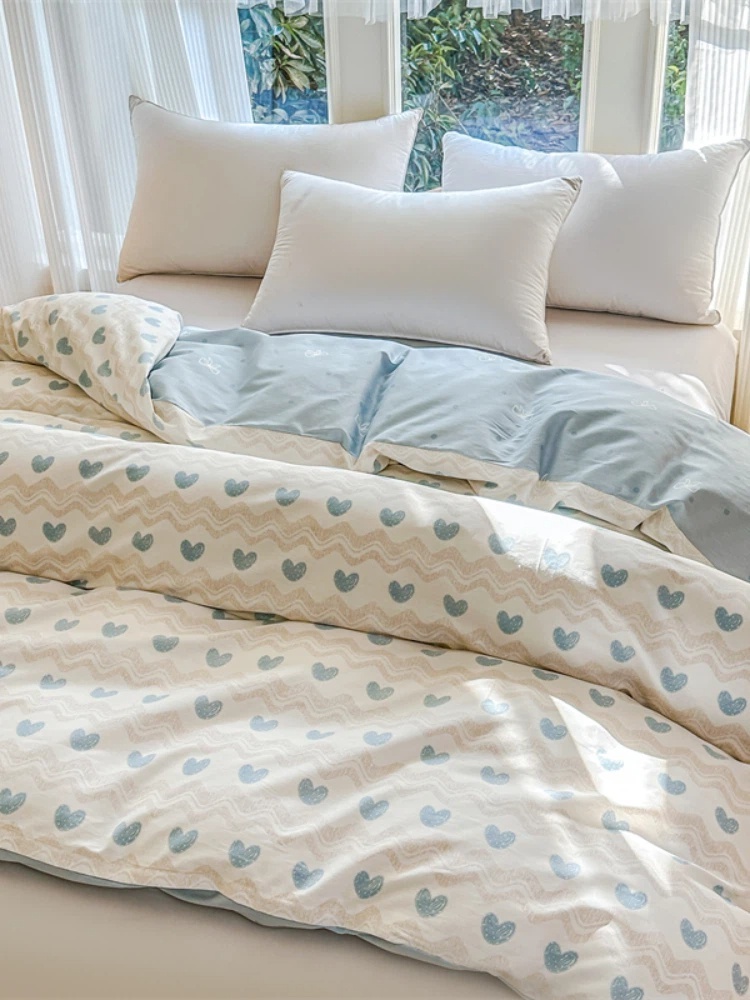 多宝雅2026新款A类新疆全棉12868单品印花被套系列·心动旋律