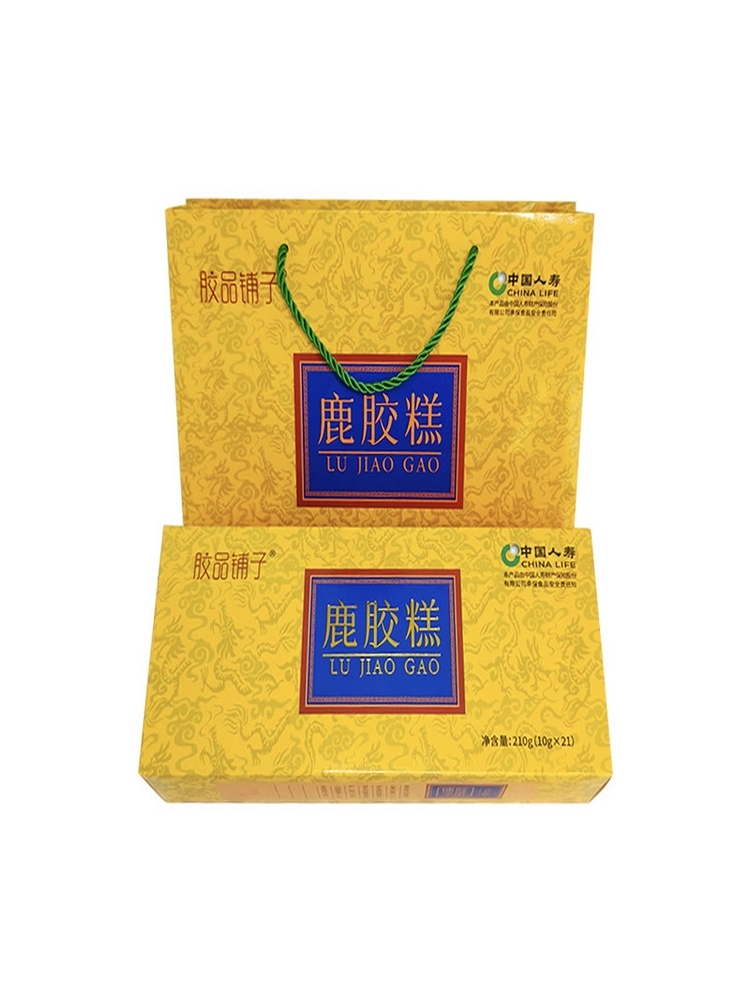 山东东阿鹿胶糕200g*3盒