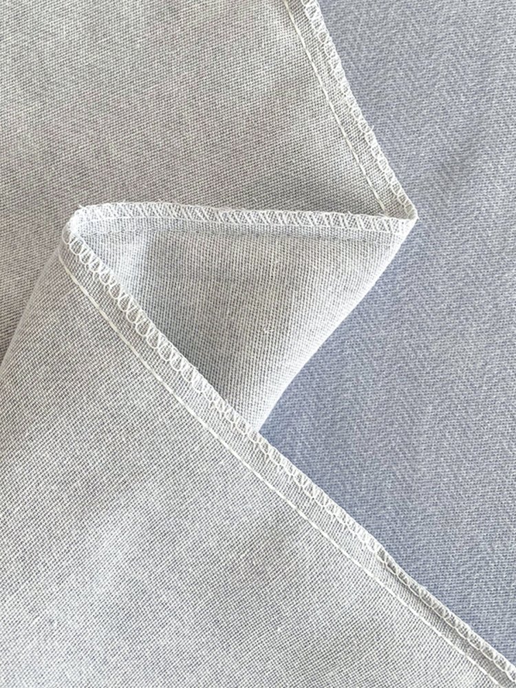 多宝雅全棉磨毛单品套件系列-单被套·浅叶清风-灰