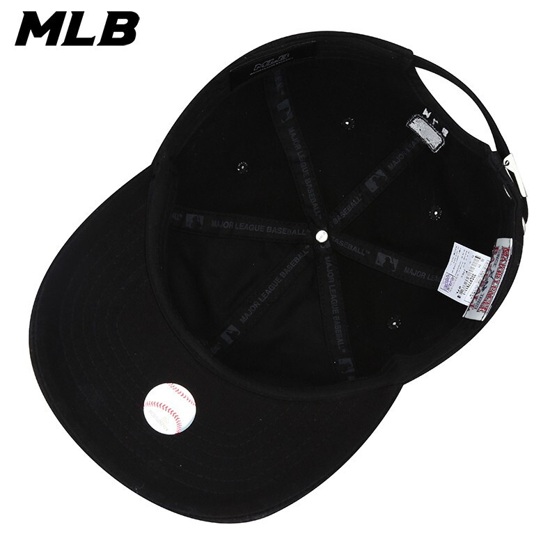 MLB美职棒球帽刺绣LOGO休闲鸭舌帽32CP7711·米色大LA