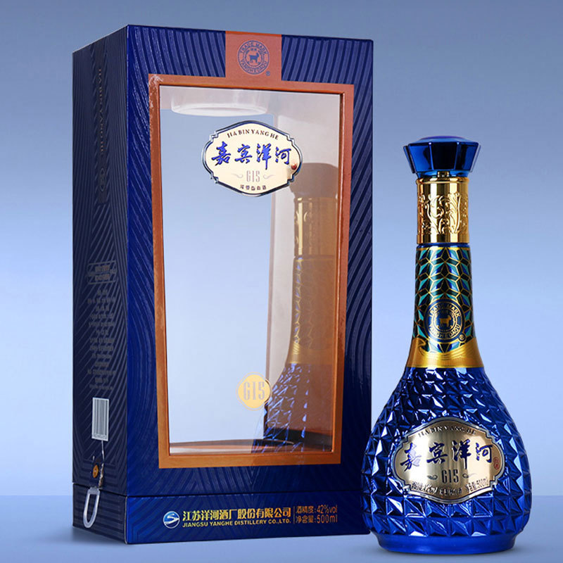 (500ml/瓶*6瓶)嘉宾洋河g15(保质期10年)