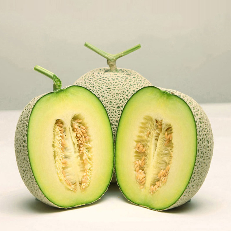 海南玫珑蜜瓜2只装6.4-7斤