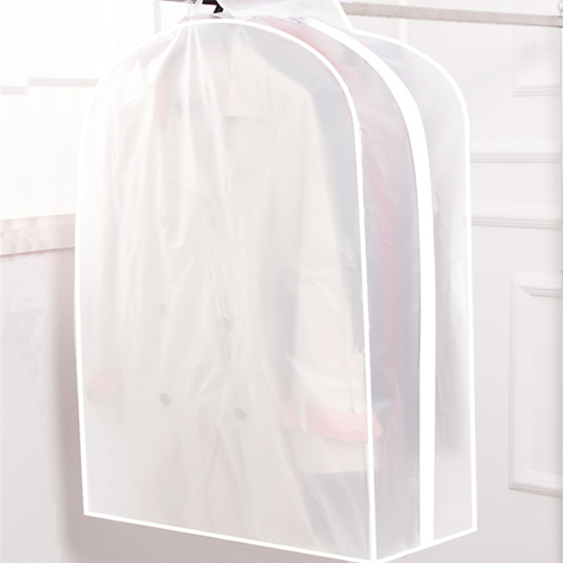 [JM]防尘防潮立体衣物收纳整理罩（大号-白色）3个装