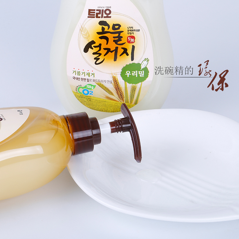 韩国进口AEKYUNG/爱敬Trio小麦750ml*3瓶