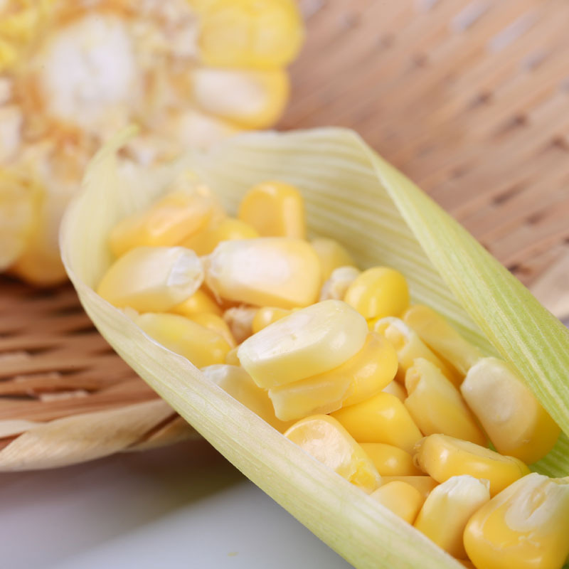 水果玉米净重8斤8-12根，现摘现发，生吃脆嫩无渣，炖汤更香甜  共同