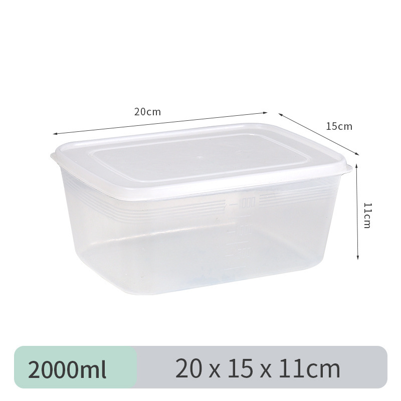 9个冰箱收纳盒大容量透明保鲜储物盒厨房果蔬盒 小号*3+中号*3+大号*3个