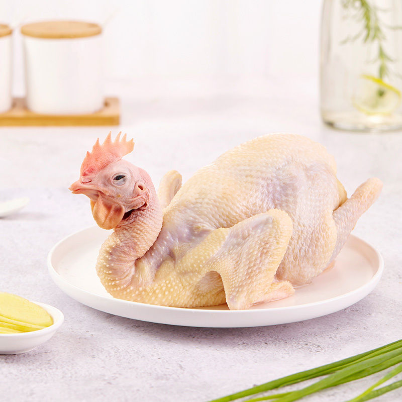 原种清远鸡超值组(凤中皇原种清远鸡整只900g 天农岭南土鸡半只600g)