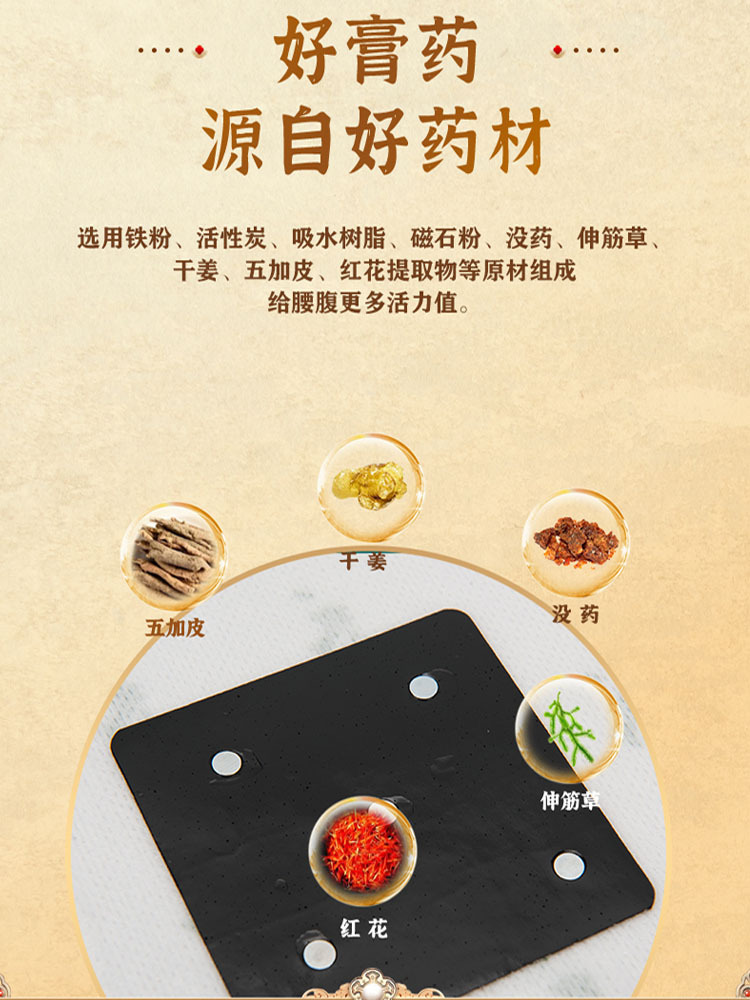 【秒杀！苗药配方专利】中草药暖腰宝（草本配方）1*10包