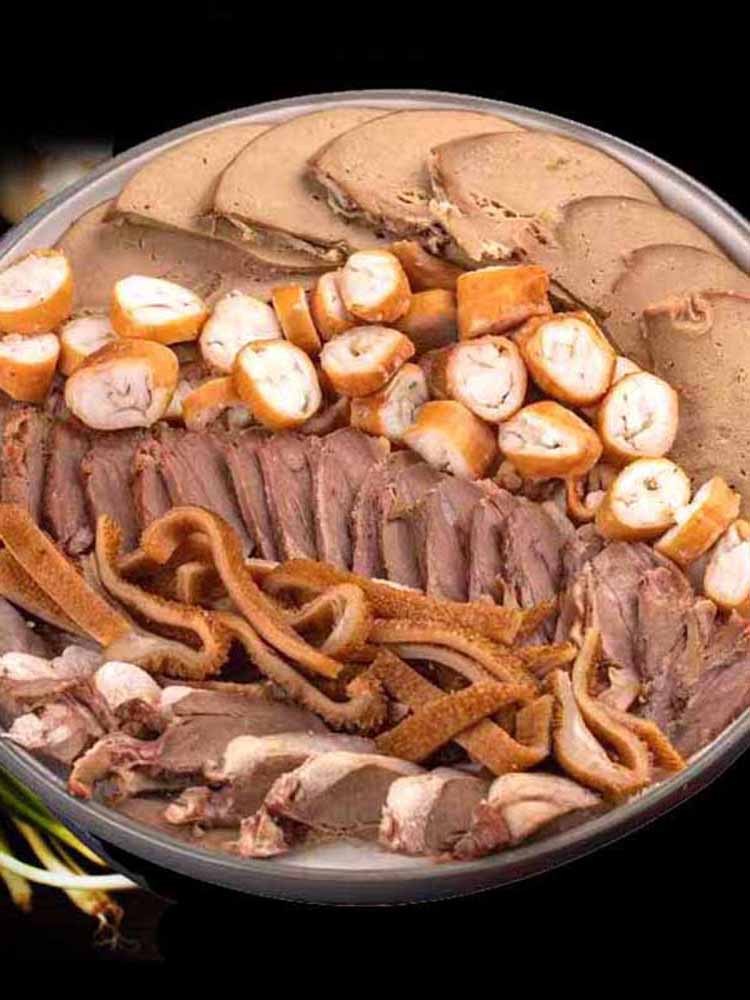 内蒙草原无肝羊杂250克*5袋