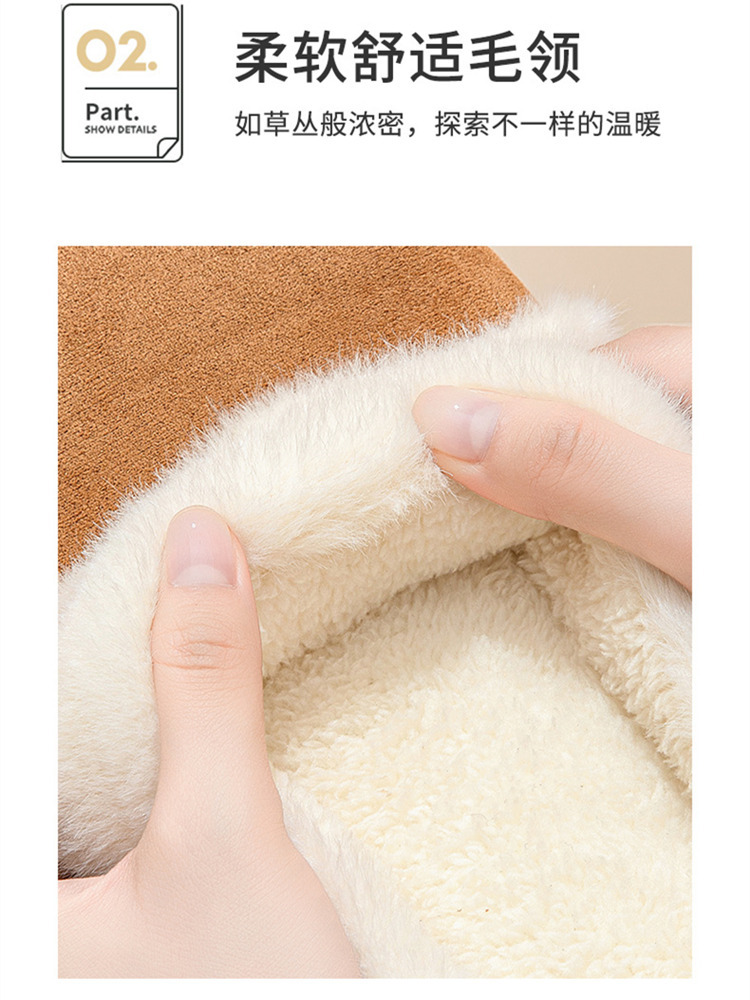 2双哈美EVA羊京绒长绒毛女士拖鞋7021·颜色随机