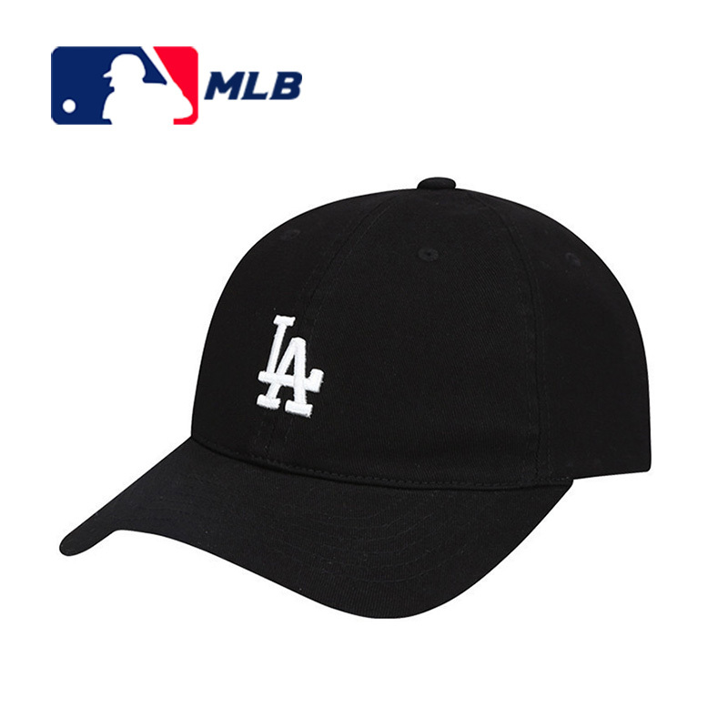 MLB棒球帽77系列软顶黑色白标正面小LA 32CP77911-07L·软顶黑色白标正面小LA