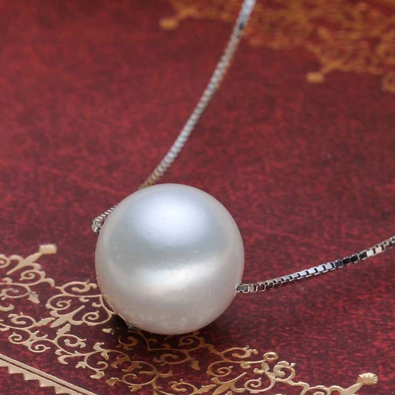 银生珍珠925银8-9mm海水珍珠路路通dza674