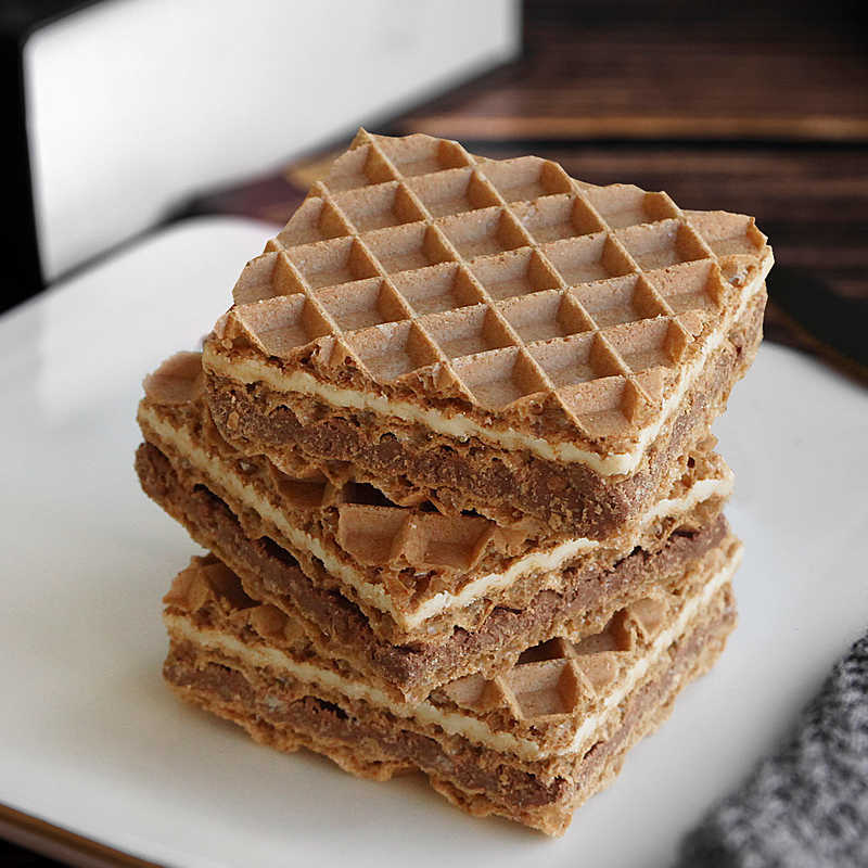 牛奶巧克力威化饼358g*2盒