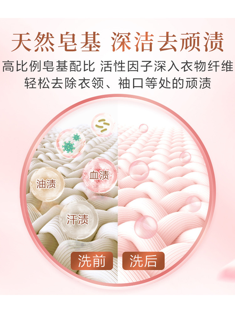 立白大师芳香去异味洗衣皂180g*8块