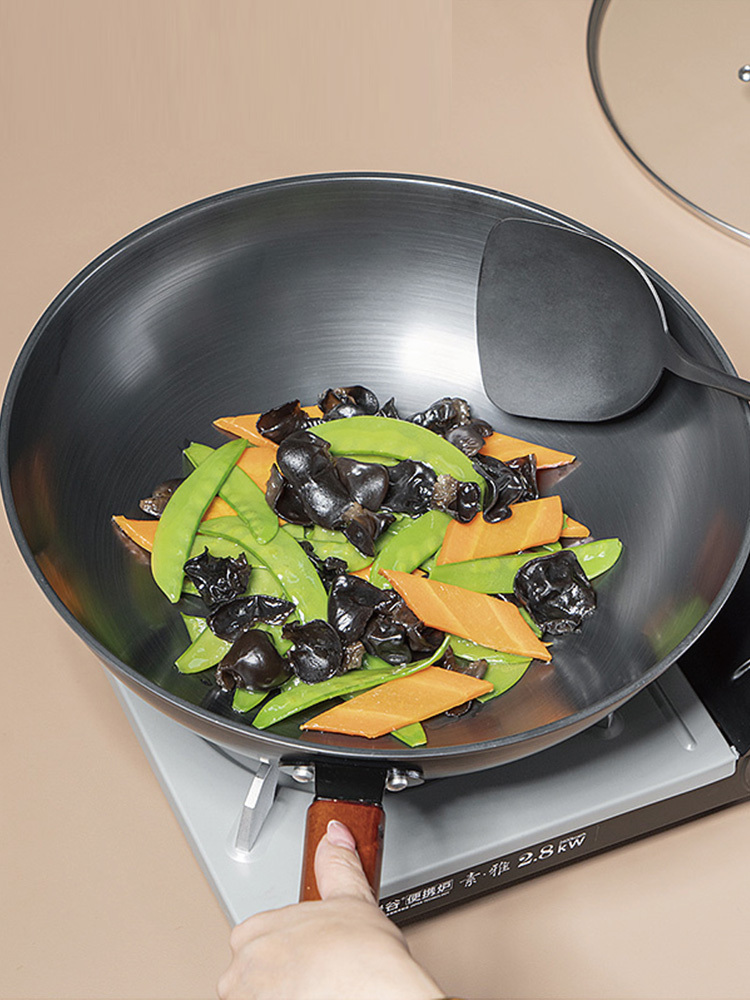 【合众精选】精铁炒锅32cm 艾娜DEP-DZ323