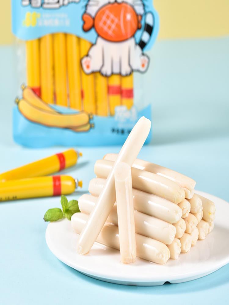 鳕鱼肠玉米 80g*4袋 儿童解馋营养零食