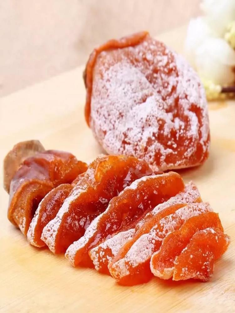 吊柿饼3斤 毛重 广西特产农家霜降柿饼独立小包装流心柿饼吊柿子