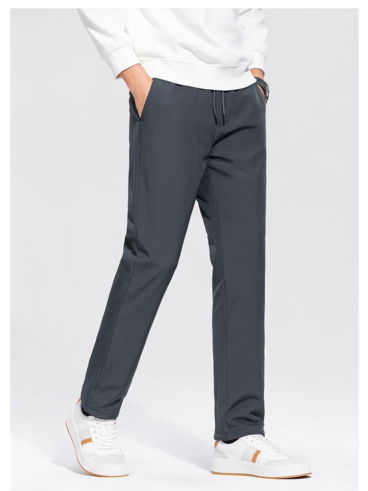 欧奈丝 男士高腰系带羽绒裤NSM5290503·深灰