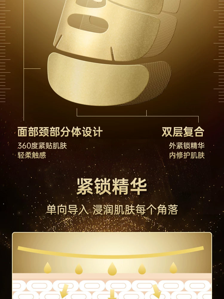 【阳阳专享3盒】彤人秘黄金面颈膜