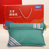 青色枕-红盒