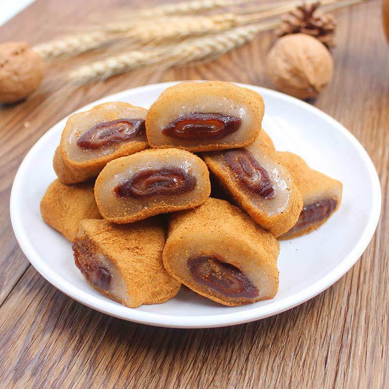 传统老北京驴打滚豆沙卷糯米糕160g*6盒