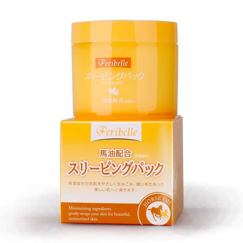 日本进口裴丽马油滋养修复免洗面膜175g