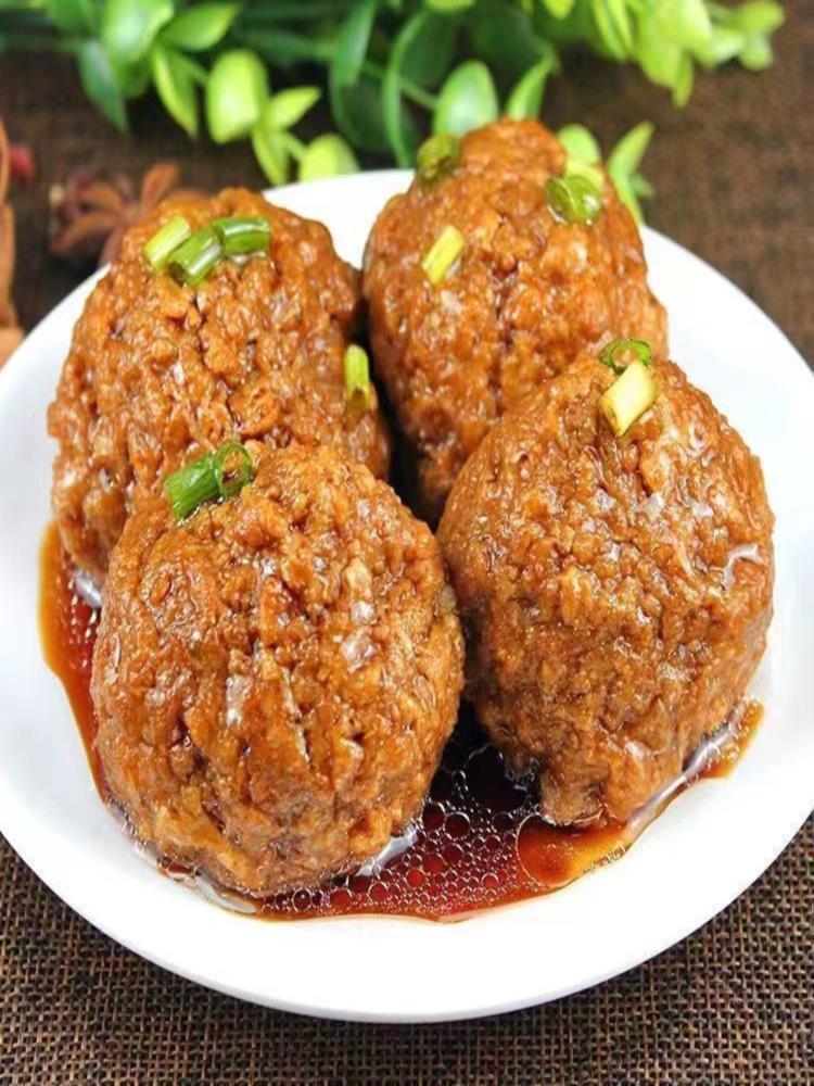 红烧狮子头 35g*20个 真空四喜丸子 即食 速食熟食