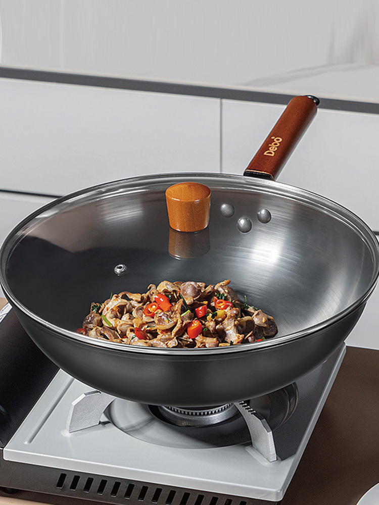 【合众精选】精铁炒锅32cm 艾娜DEP-DZ323