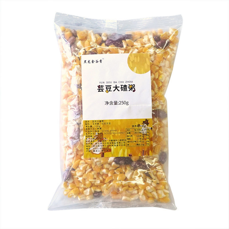 【桃子坊】东北芸豆大碴粥250g*10袋